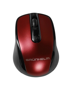 Миша беспроводная Grunhelm M-510WL Черная (Black Red)