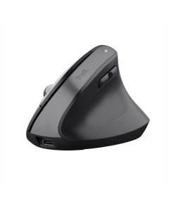 Миша беспроводная Trust Bayo + Эргономичная, BT/WL/USB-A Черная (Black)