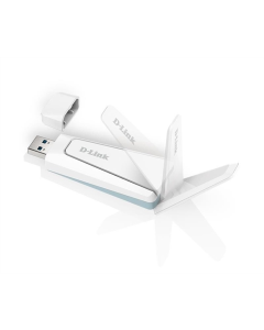 Wi-Fi адаптер D-Link AX18U USB 3.0 Білий (White)