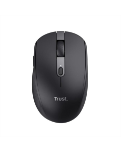 Миша беспроводная Trust OZAA компактная, BT/WL/USB-A Черная (Black)