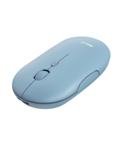 Миша бездротова Trust Puck Rechargeable, Ultra-Thin, BT/WL Синя (Blue)