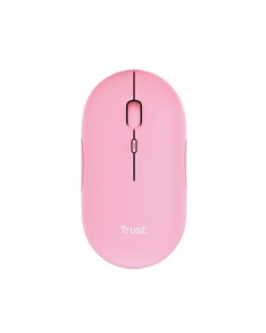 Миша бездротова Trust Puck Rechargeable, Ultra-Thin, BT/WL Бездротова Рожева (Pink)