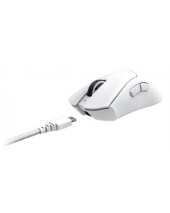 Миша бездротова ігрова Razer DeathAdder V3 Pro (2.4G+Bluetooth) Біла (White)