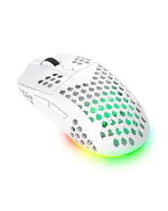 Миша Trust GXT 929 Helox Белая (White)