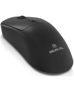 Миша беспроводная REAL-EL RM-317W Черная (Black)