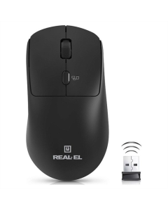 Миша бездротова REAL-EL RM-317W Чорна (Black)