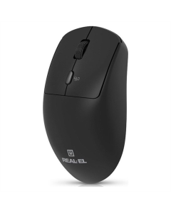 Миша беспроводная REAL-EL RM-317W Черная (Black)