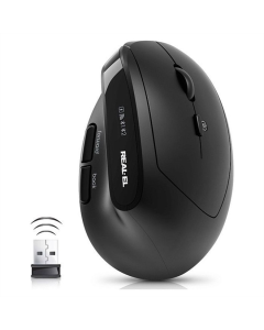 Миша беспроводная REAL-EL RM-490W Черная (Black)