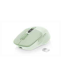 Миша бездротова REAL-EL RM-481W Зелена (Green)
