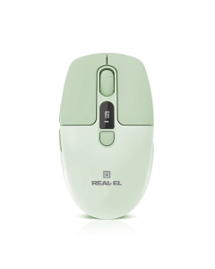 Миша бездротова REAL-EL RM-481W Зелена (Green)