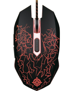 Миша GamePro GS347 + килимок Чорна (Black)