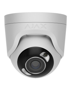 IP-камера Ajax TurretCam HL white, 8мп, 4мм Біла (White)