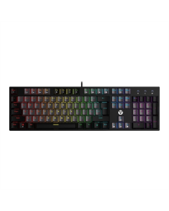 Клавіатура ігрова Fantech ATOM104 MK886V2 SUMI Red Switch Сіра (Gray)