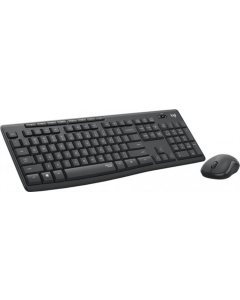 Беспроводная клавиатура Logitech MK295 Combo + мышь Черная (Black)