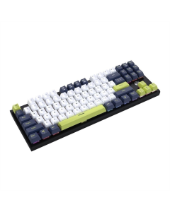 Клавиатура игровая Fantech ATOM87S MK877S Mori Blue Switch Белая (White)