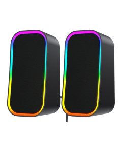 Колонки мультимедийные Fantech GS304 Groove 2 Modes (Проводные, BT) Черные (Black)