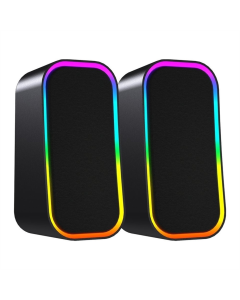 Колонки мультимедийные Fantech GS304 Groove 2 Modes (Проводные, BT) Черные (Black)