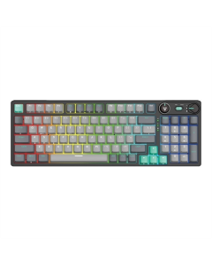 Клавіатура бездротова ігрова Fantech ATOM PRO96 MK914 MERCURY Blue Чорна (Black)