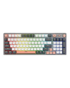 Клавіатура бездротова іігрова Fantech ATOM PRO96 MK914 MERCURY Red Чорна (Black)