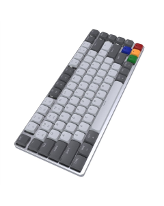 Беспроводная игровая клавиатура Fantech MAXFIT AIR83 MK915 с переключателями Brown, серого цвета (Silver)