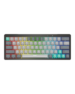 Беспроводная игровая клавиатура Fantech PRO63 MK912 (Проводная, BT, 2.4Ghz) с переключателями Blue Switch Черного цвета (Black)