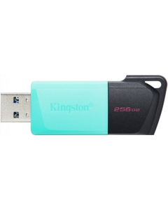 USB Флеш 256GB Kingston DT Exodia M USB 3.2 Чорно Бірюзова (Teal)