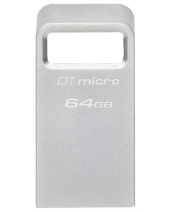 USB Флеш 64GB Kingston DTMC3 G2 200MB/s USB 3.2 Metal Срібна (Silver)