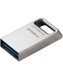 USB Флеш 256GB Kingston DTMC3 G2 200MB/s USB 3.2 Metal Срібна (Silver)