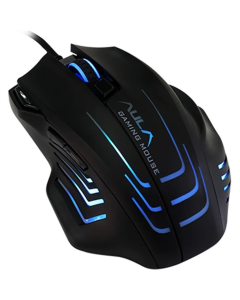 Миша ігрова Aula S18 Чорна (Black)
