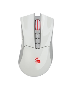 Миша ігрова бездротова Bloody R90 Plus Біла (Greyish White)