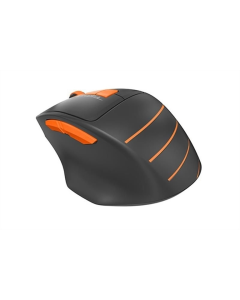 Миша беспроводная A4Tech FG30 Черная (Черно-оранжевая)