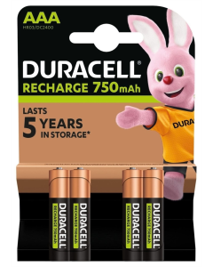 Акумулятор Duracell HR03 (AAA) 750mAh (уп.4шт)
