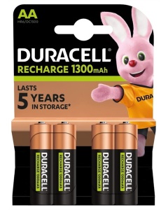 Акумулятор Duracell HR6 (AA) 1300mAh (уп.4шт)