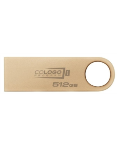 USB Флеш 512Gb Kingston DT SE9 G3 USB3.2 Золота (Gold)