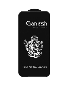 Захисне скло для iPhone 17 Pro Ganesh (Full Cover) Чорне (Black)