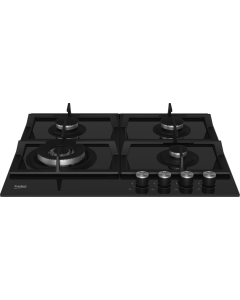 Газовая варочная поверхность Beko HILW64225S Черный (Black)