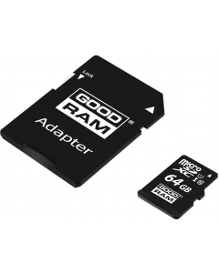 Карта пам`ятi MicroSDXC GOODRAM 64GB UHS 10 + SD-adapter