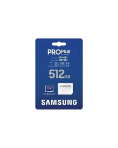 Карта пам`яті MicroSD 512Gb UHS-I/U3 Class 10 Samsung Pro Plus+ адаптер