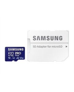 Карта пам`яті MicroSD 512Gb UHS-I/U3 Class 10 Samsung Pro Plus+ адаптер