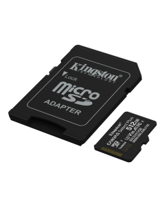 Карта пам'яті MicroSD Kingston Canvas Select Plus 512Gb+ адаптер 10 class A1 (SDCS3/512Gb)