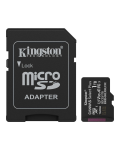 Карта памяти MicroSD Kingston Canvas Select Plus 1Tb R150MB/s + адаптер класса 10
