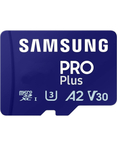 Карта пам`яті MicroSD 256Gb UHS-I/U3 Class 10 Samsung Pro Plus+ адаптер (MB-MD256SB/WW)