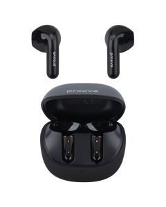 Бездротові навушники вкладиші Proove Logic TWS (APP) Чорні (Obsidian Black)
