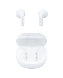Бездротові навушники вкладиші Proove Logic TWS (APP) Білі (Pearl White)