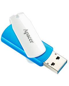 USB флеш-накопитель 128 ГБ Apacer AH357 USB 3.2 Синий (сине-белый)