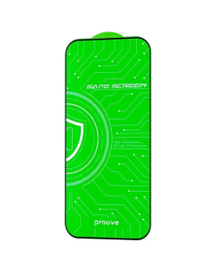 Защитное стекло для Samsung A05/A05s/A06/A07 Proove Safe Screen Черное (Black)