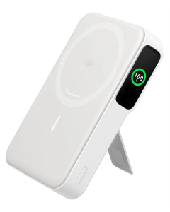 PowerBank 10000 mAh Anker MagGo Qi2 15W + USB-C PD 27W Білий (White)