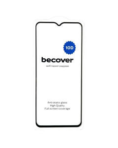 Захисне скло для Xiaomi Redmi A1 BeCover 10D Чорне (Black)