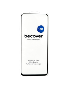 Захисне скло для Xiaomi Redmi 13/13x BeCover 10D Чорне (Black)
