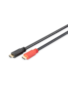 Кабель HDMI DIGITUS HDMI (M/M), 4K, High speed 20м Чорний (Black)